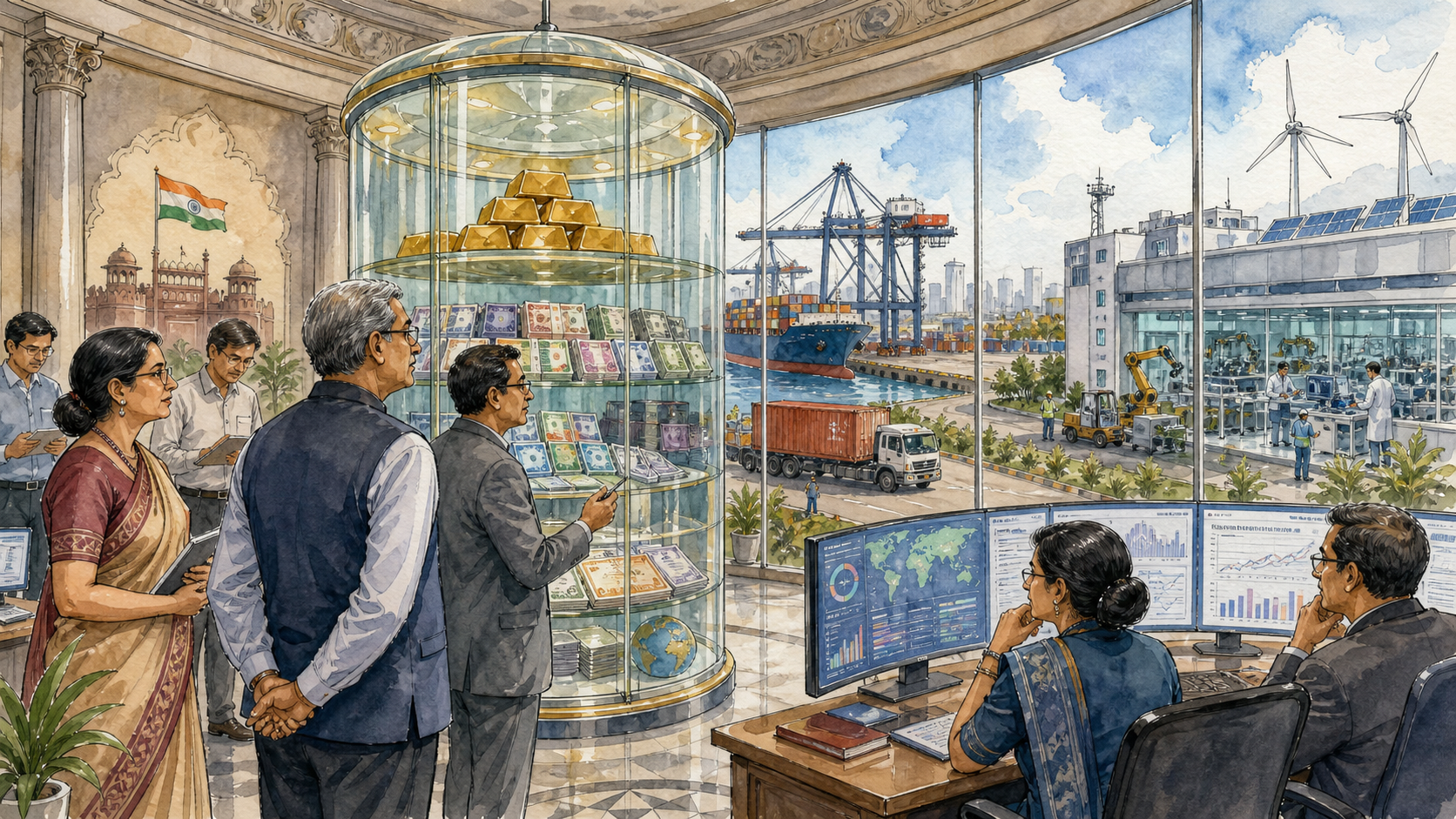 India's $729.3 Billion Forex Record Is a Cushion, Not a Trophy