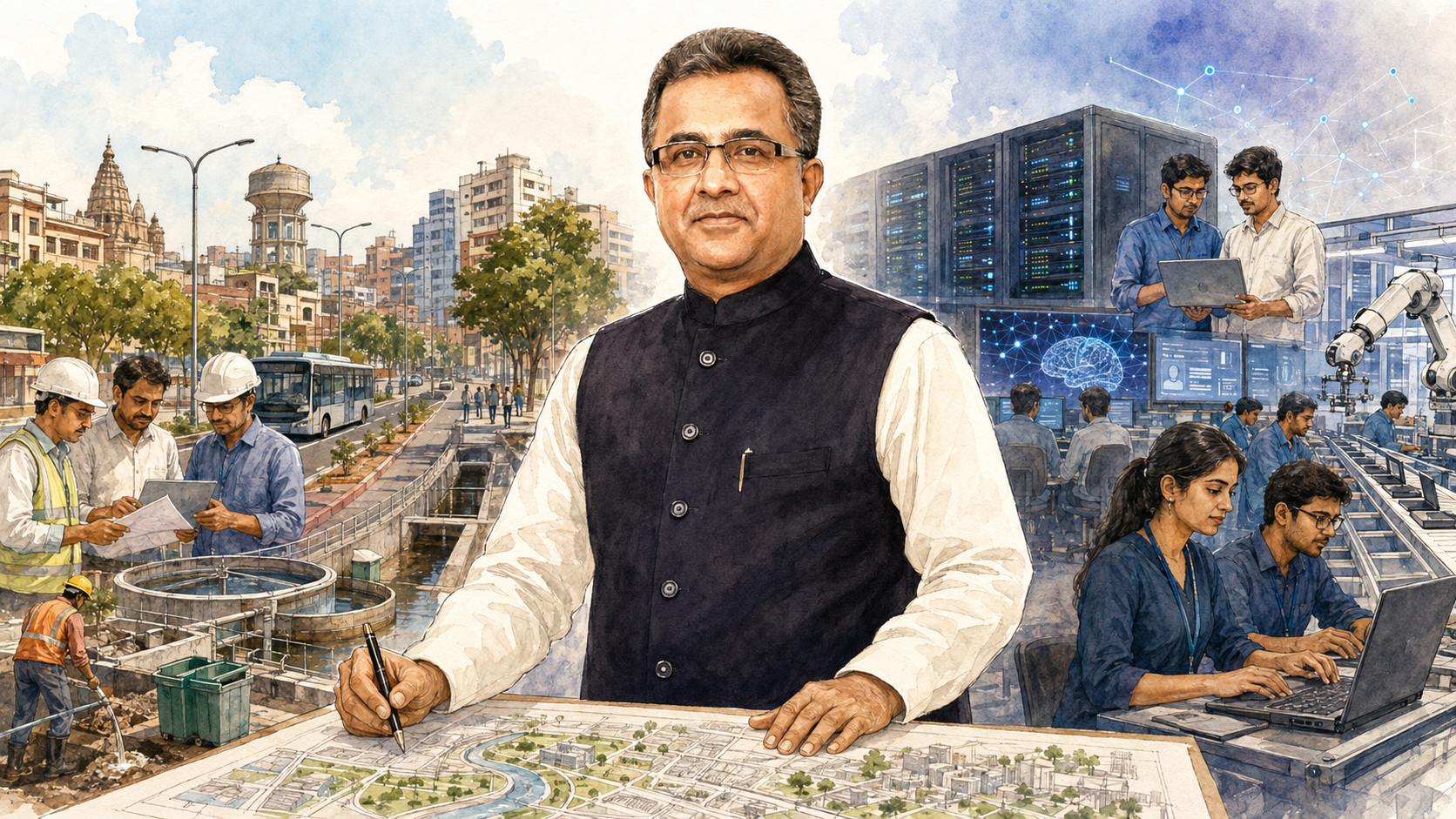 The Right Man in the Right Job: Nitish Mishra's Two-Lever Plan for Bihar