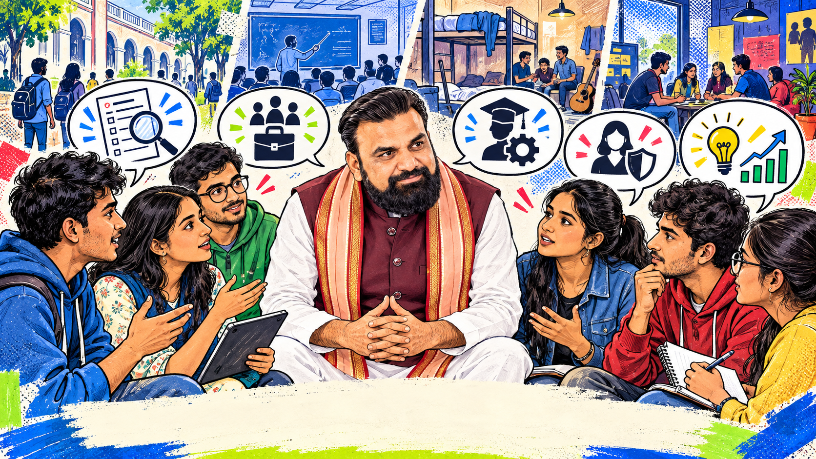 From Coaching Hubs to Youth Clubs: Samrat Choudhary's Gen Z Outreach Model