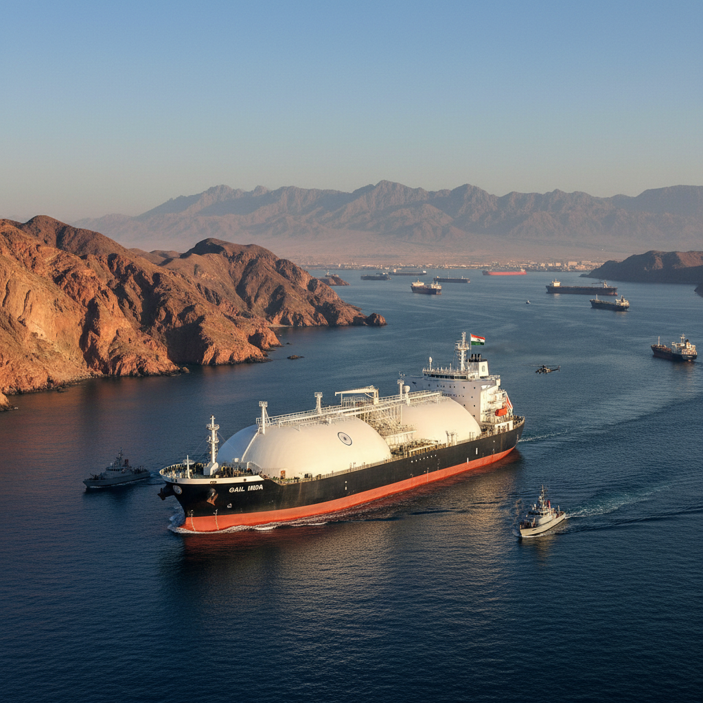 LPG Tankers Navigate Hormuz Crisis as India Secures Energy Supplies