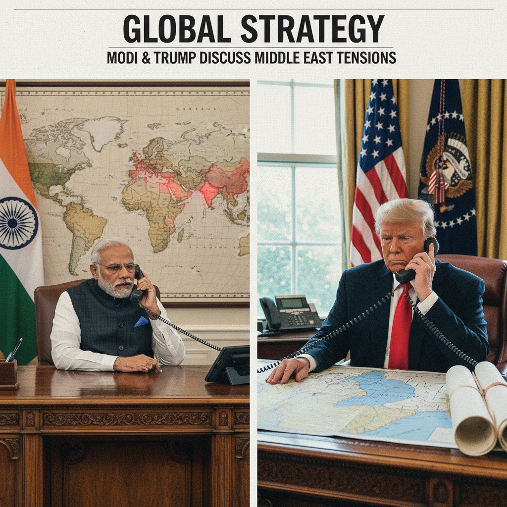 हार्मुज जलडमरूमध्य में तनाव बढ़ने पर भारत अमेरिका-ईरान संकट पर नज़र रखे हुए है