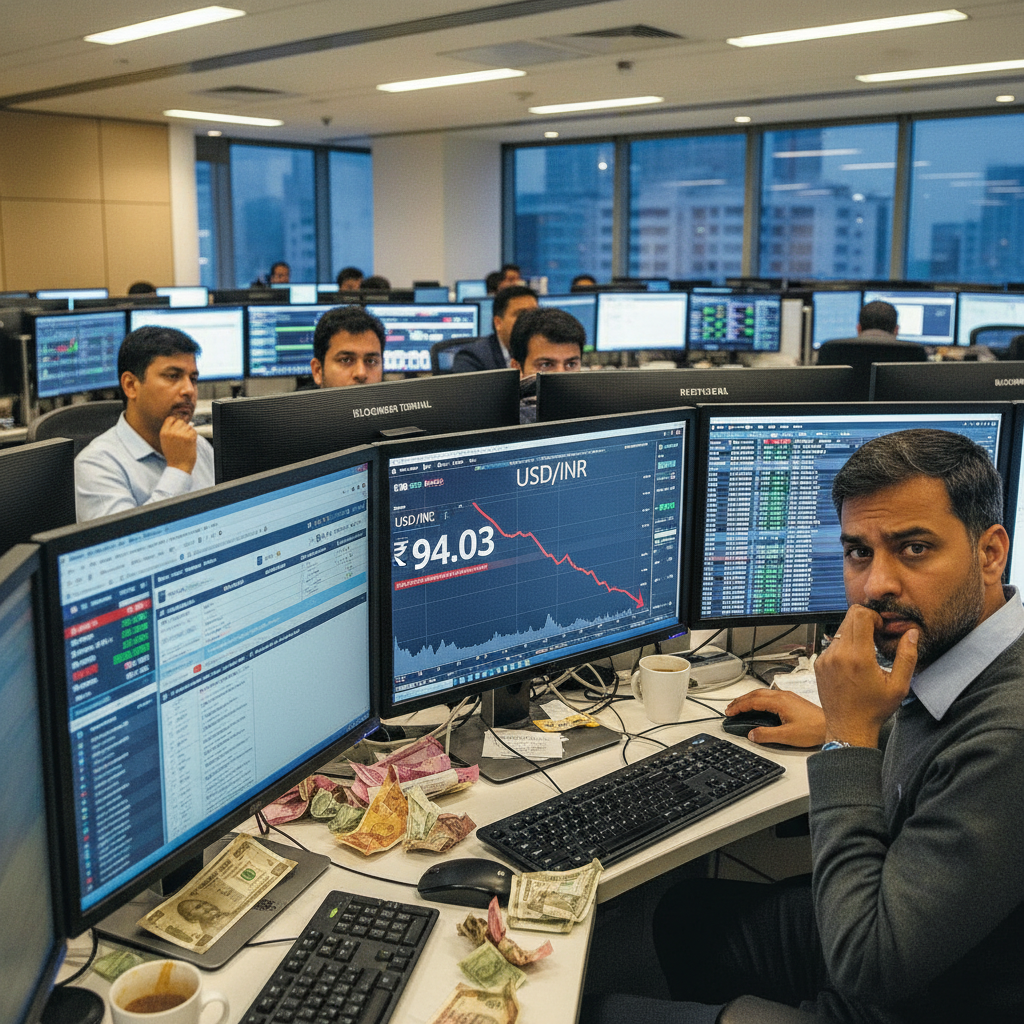 Rupee Plunges to Record Low as Economic Pressures Mount