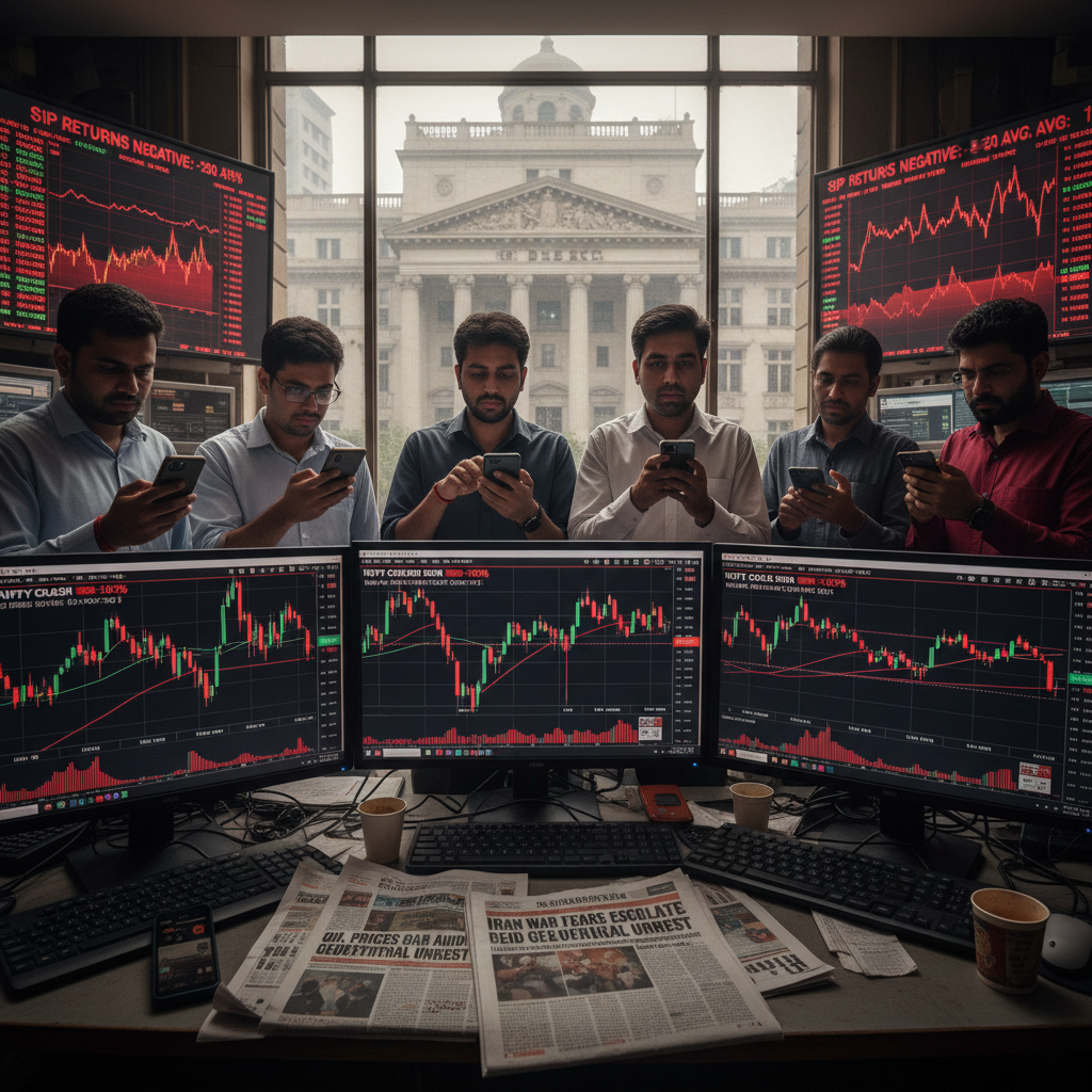 SIP Returns Plunge Into Negative Territory Amid Iran War Concerns