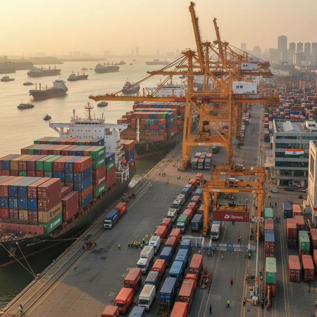 भू-राजनीतिक चुनौतियों के बावजूद भारत के निर्यात में तेजी, $714 अरब पार