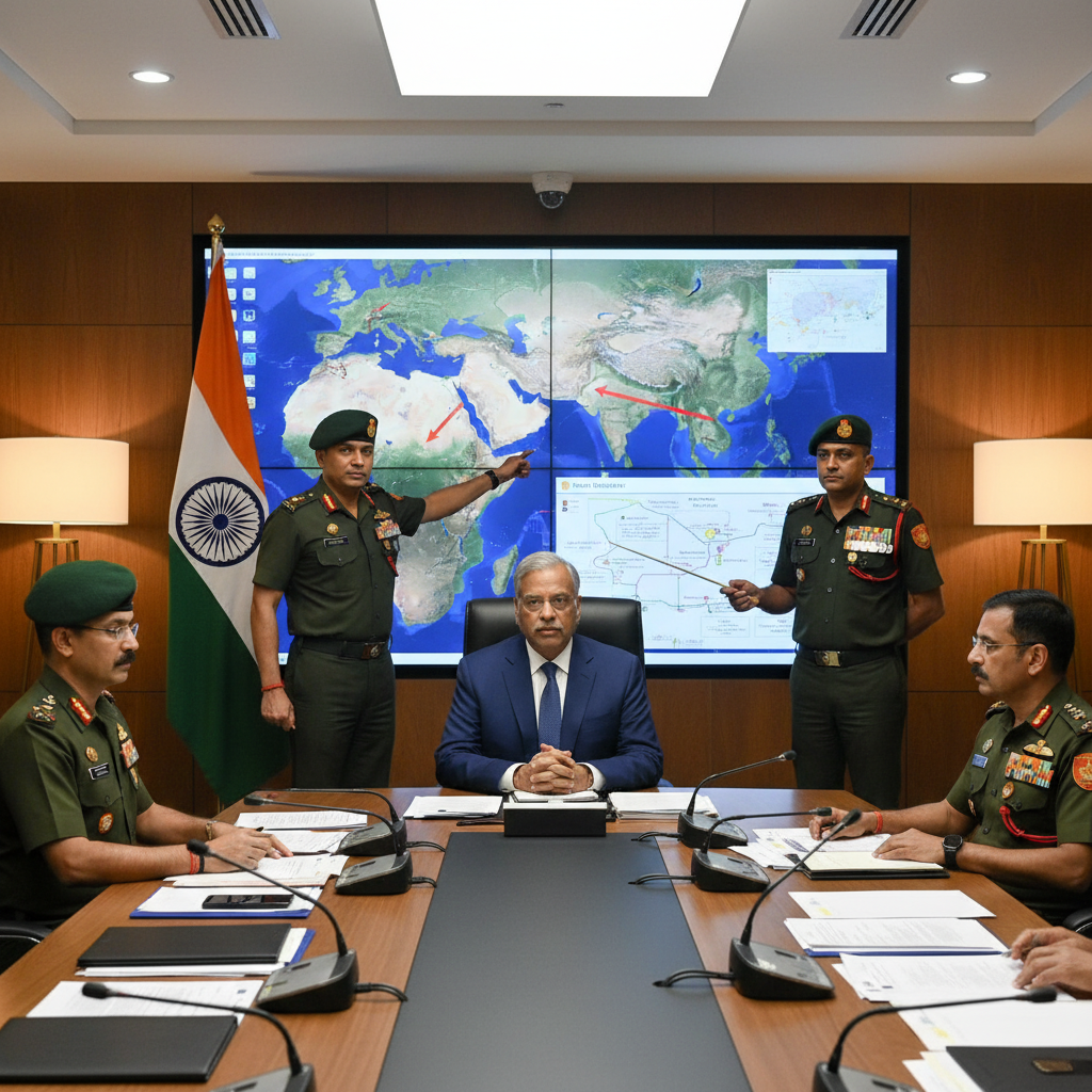 India Reviews West Asia Crisis Impact on Defence Readiness