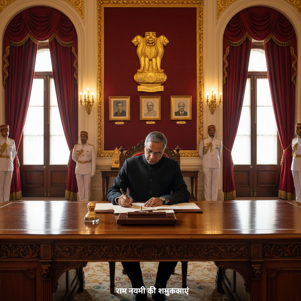 भारतीय राष्ट्रपति ने राष्ट्र को राम नवमी की शुभकामनाएं दीं