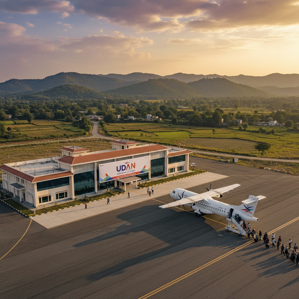 भारत ने उड़ान योजना संवर्धन के साथ क्षेत्रीय हवाई संपर्क को मजबूत किया