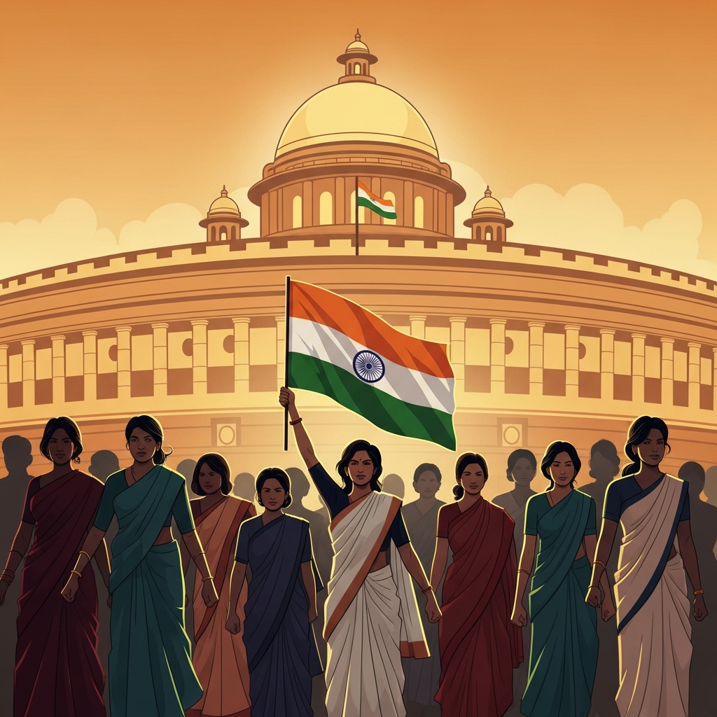 नारी शक्ति वंदन: लोकतंत्र का पुनर्संतुलन, भारत का स्वर्णिम भविष्य