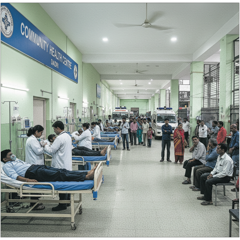 नोएडा में दूषित मोमोज खाने से दस लोग अस्पताल में भर्ती, नौ एक ही परिवार के