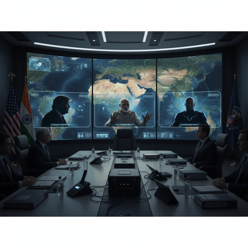 Musk Joins Trump-Modi Call on West Asia Crisis