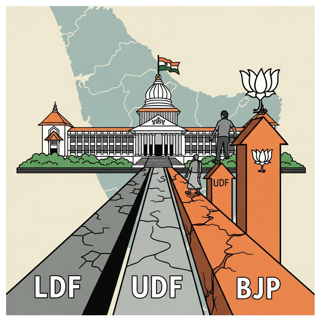Kerala Assembly Elections: BJP's Ascent, Diminishing Returns for Incumbents