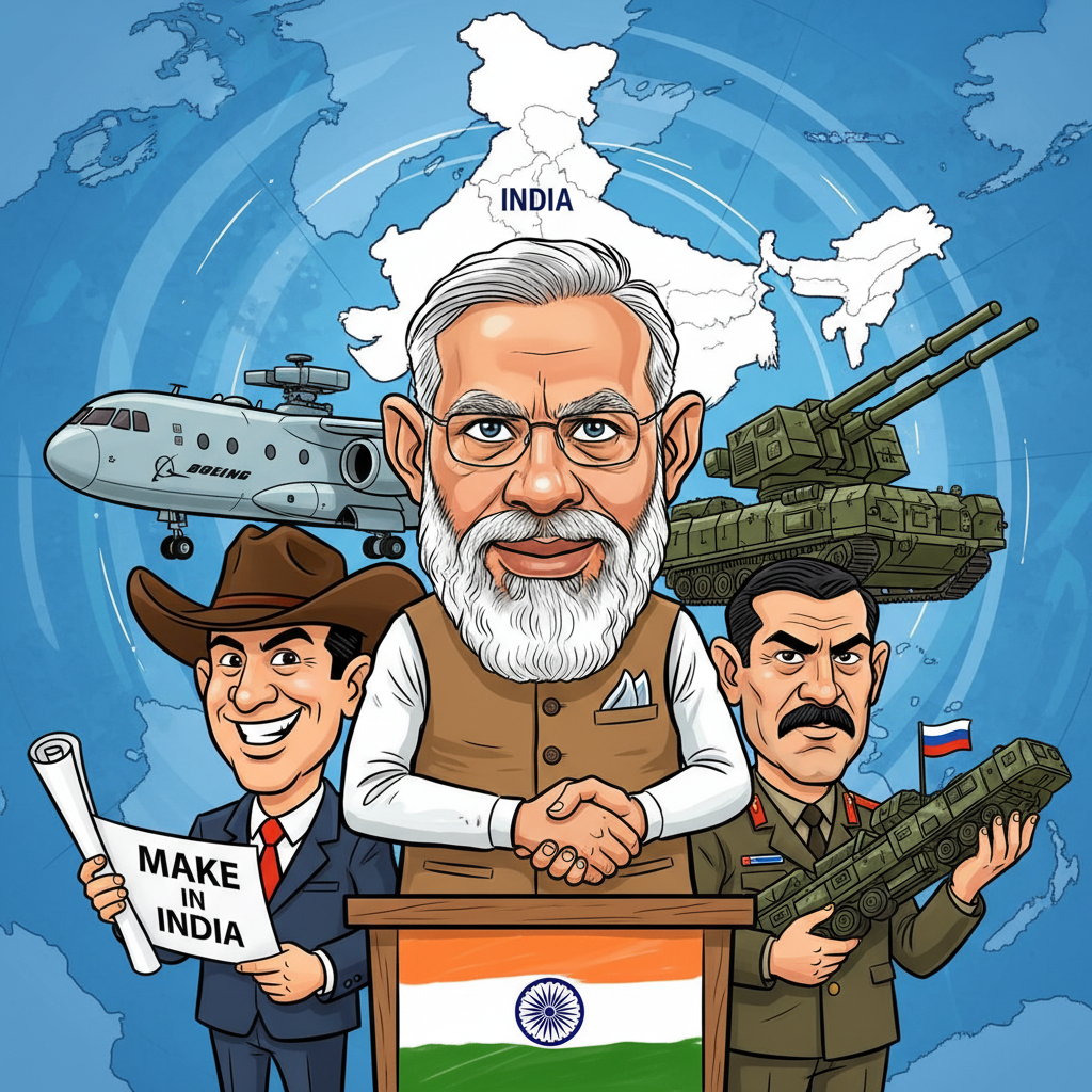 रक्षा क्षेत्र में भारी उछाल: भारत ने अमेरिका और रूस के साथ महत्वपूर्ण समझौते किए!