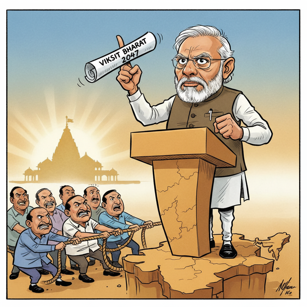 ऐतिहासिक एजेंडा: 2047 तक विकसित भारत के लिए मोदी का विजन उजागर!