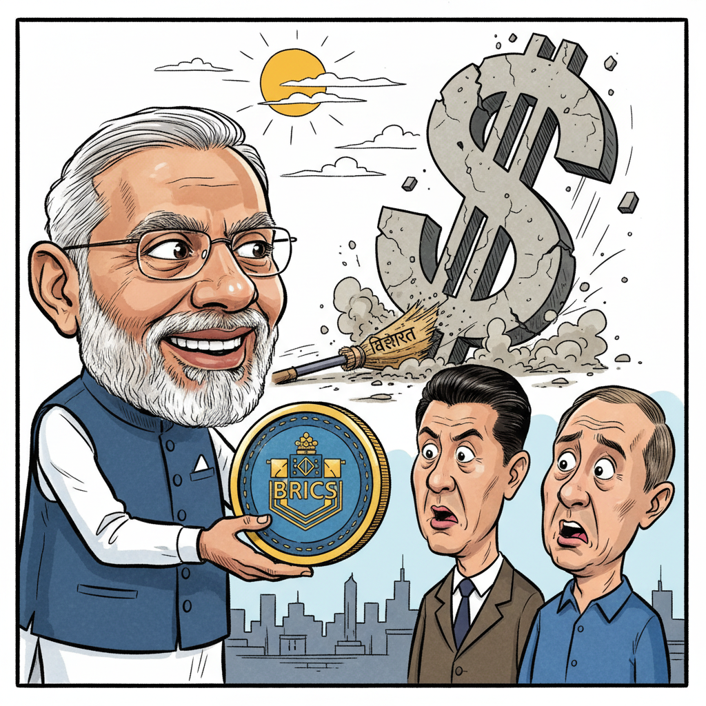 Historic BRICS Move: India's Plan to Dethrone the Dollar Exposed!