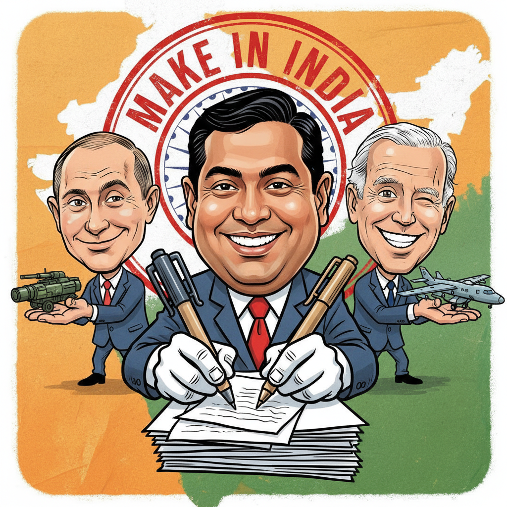 Historic Defence Deals: India Secures Power with Russia, US