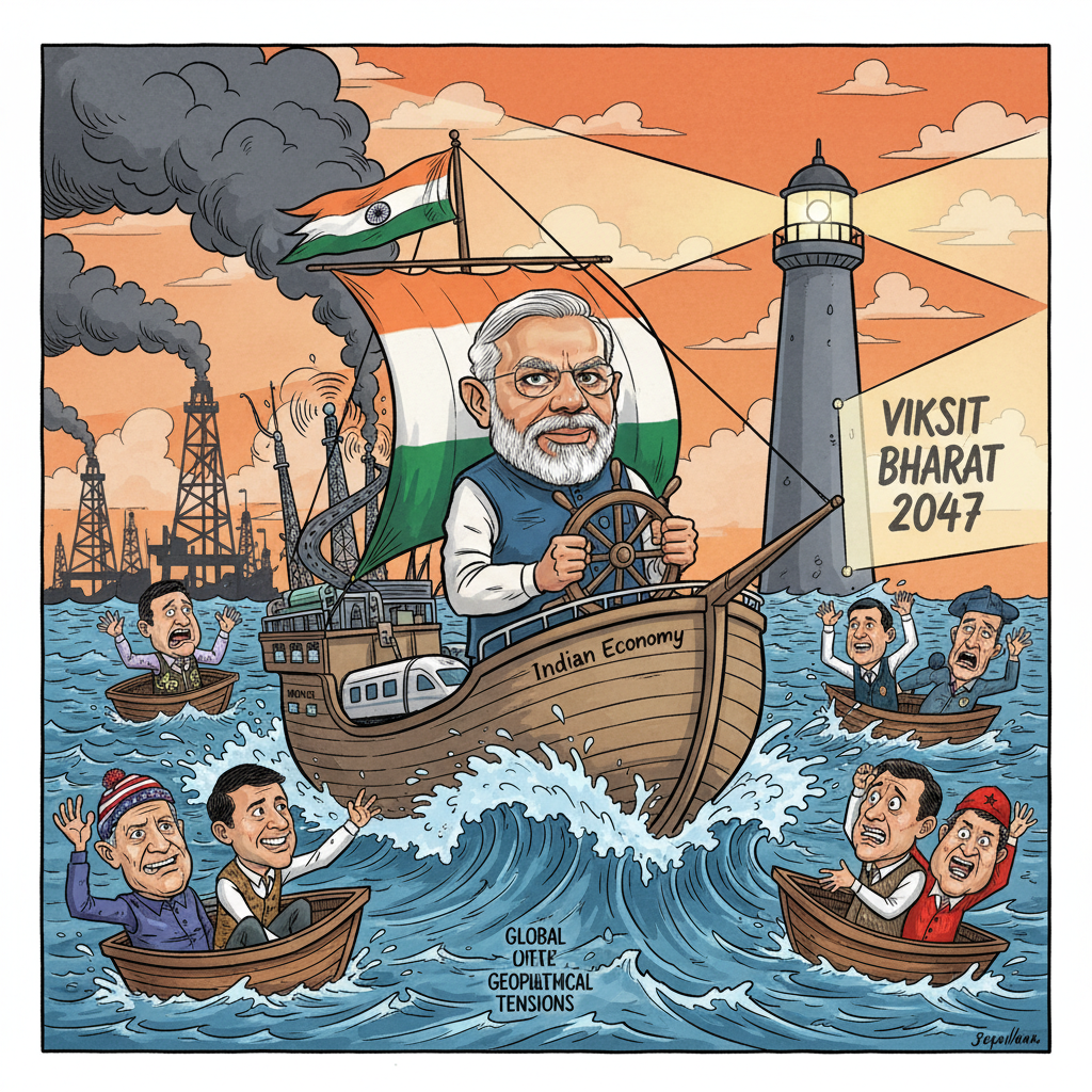 Exclusive: Global Tensions Force India's Growth Forecasts To Face Reality Check