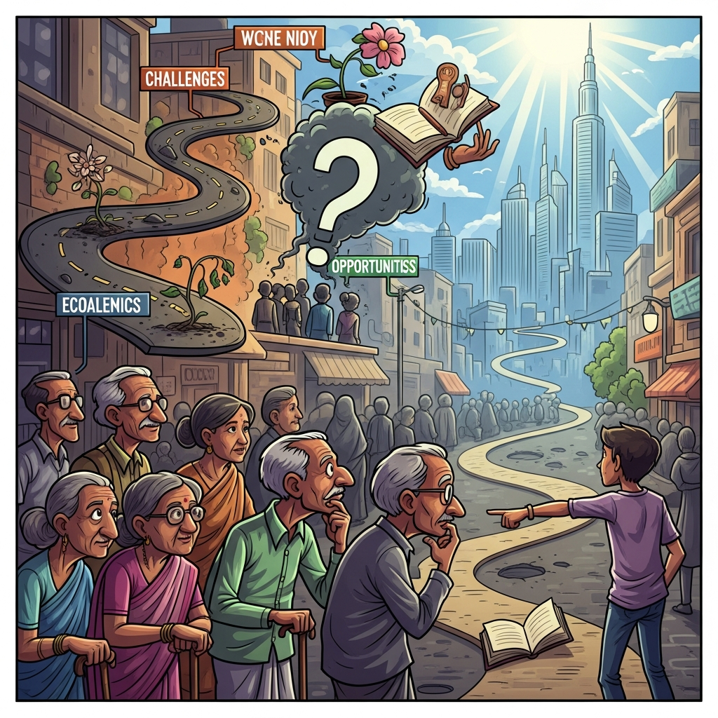 वृद्ध होते भारत: चुनौतियां, अवसर और भविष्य की राह