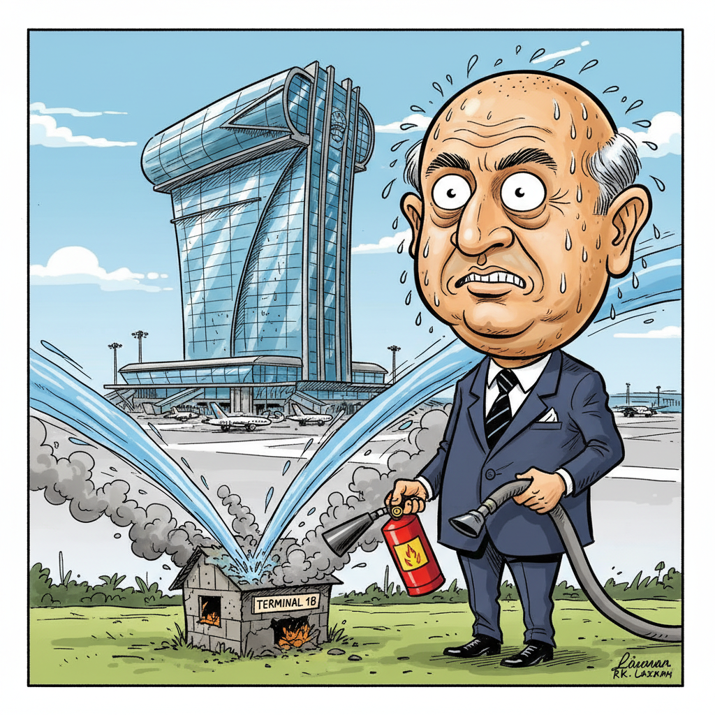 Fire at Mumbai Airport: Response Under Scrutiny Amid Infrastructure Push