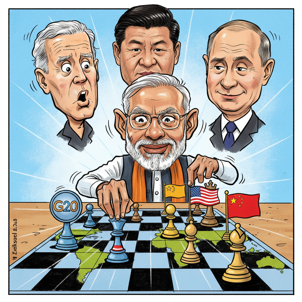 India's Strategic Geopolitical Positioning: Navigating a Complex World Order