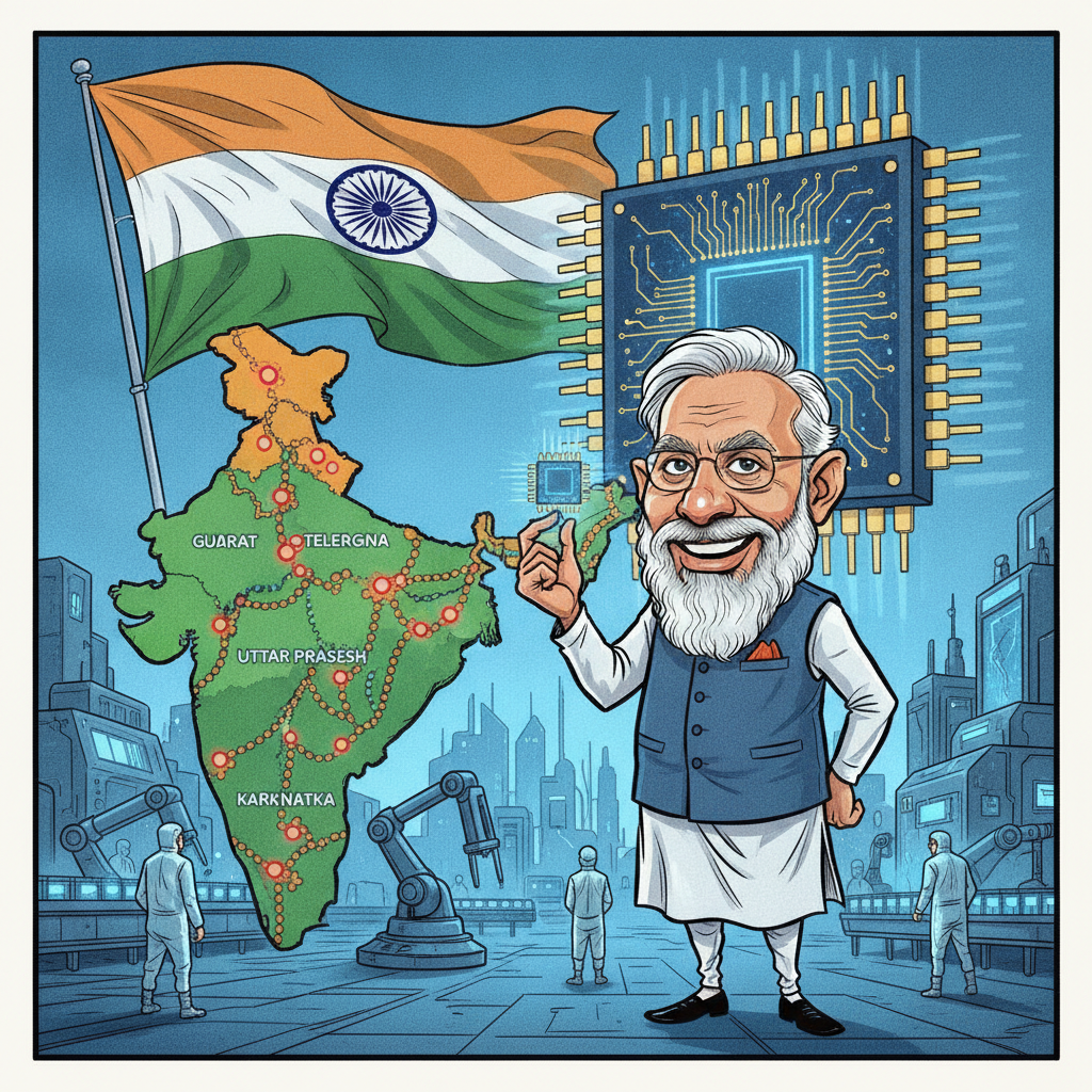 भारत के सेमीकंडक्टर मिशन को सीजी सेमी ओएसएटी सुविधा से मिला बढ़ावा