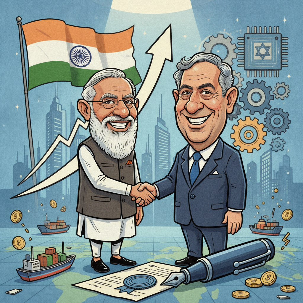 India-Israel Bilateral Investment Agreement Comes into Force, Charting New Economic Horizon