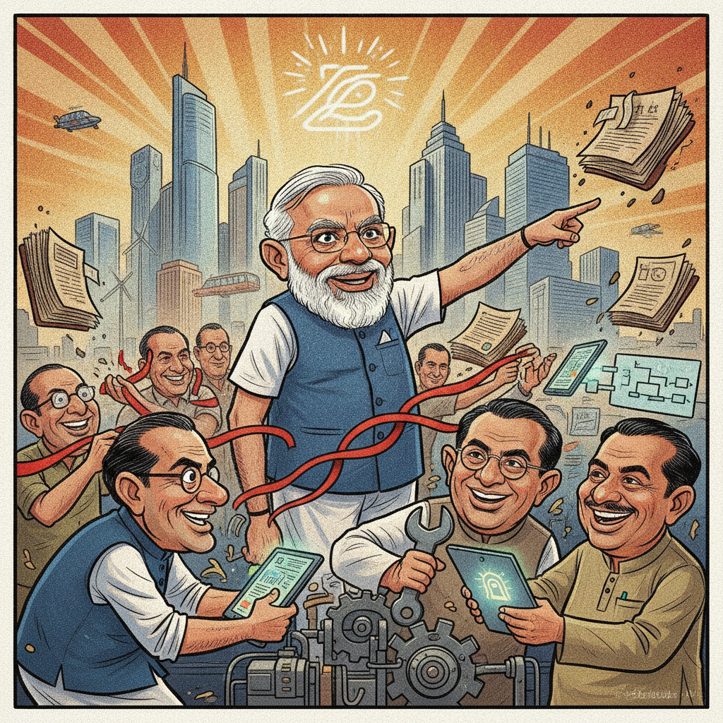 मोदी की अथक मुहिम: जन-केंद्रित शासन के माध्यम से भारत के भविष्य का निर्धारण