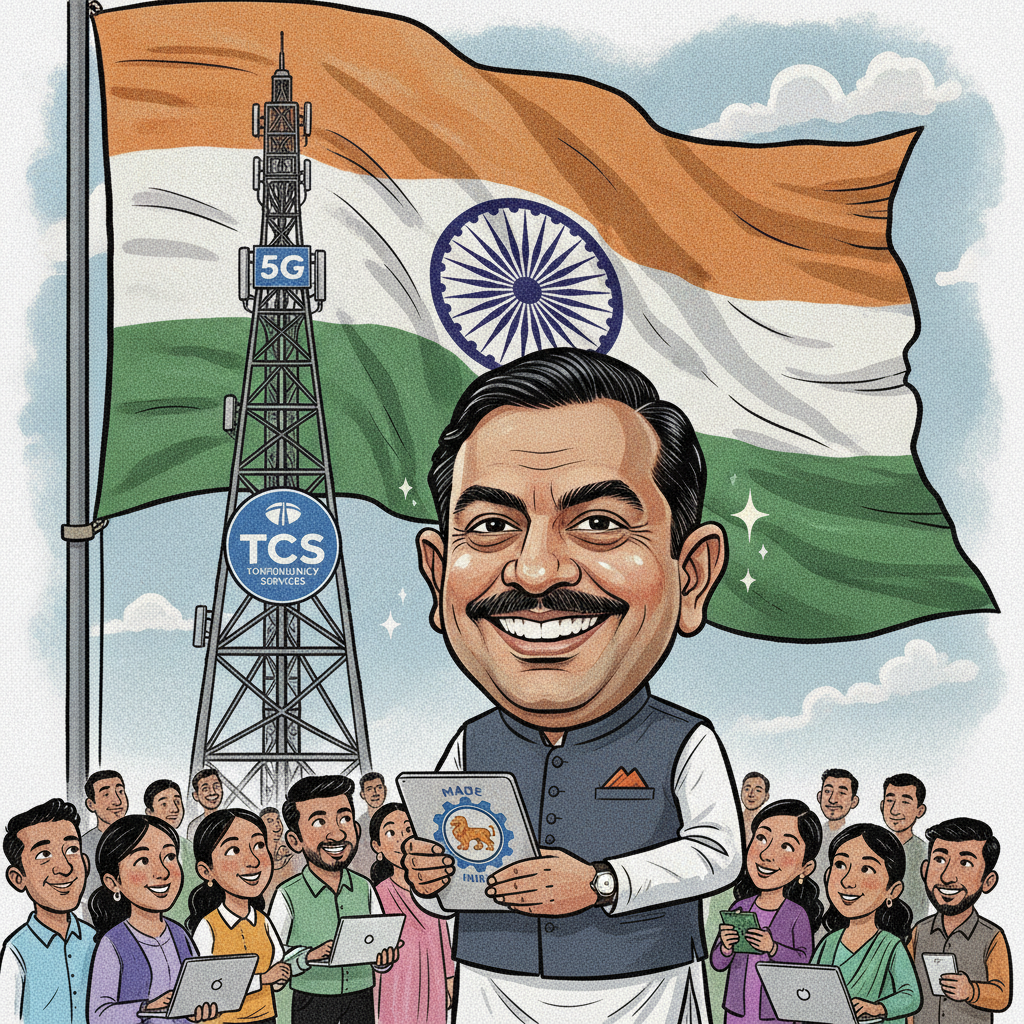 India to Launch Indigenous 5G Network by 2024