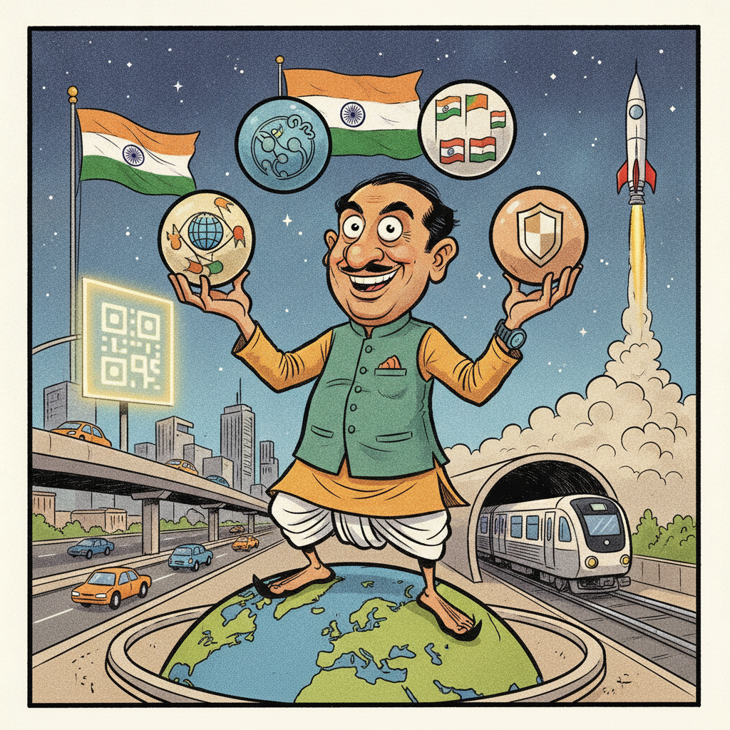 India's Strategic Calculus: Charting a Confident Path in a Multipolar World