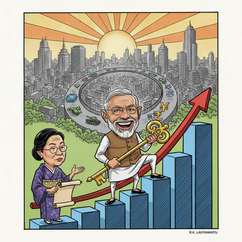 India's Economic Ascent: PM Modi Charts New Frontiers with Japan for Viksit Bharat