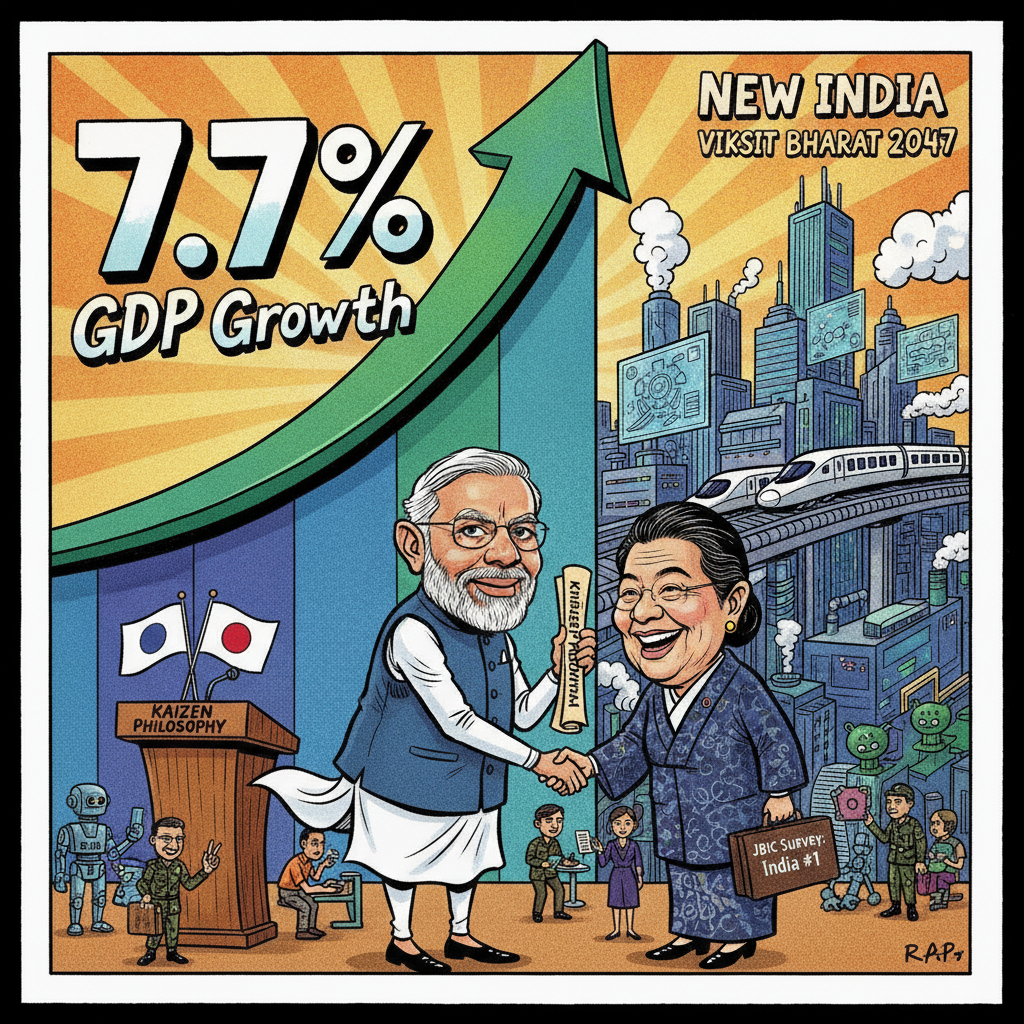 भारत का आर्थिक डीएनए रूपांतरित: पीएम मोदी ने जापान के साथ प्रमुख मंच पर विकास का मार्ग प्रशस्त किया