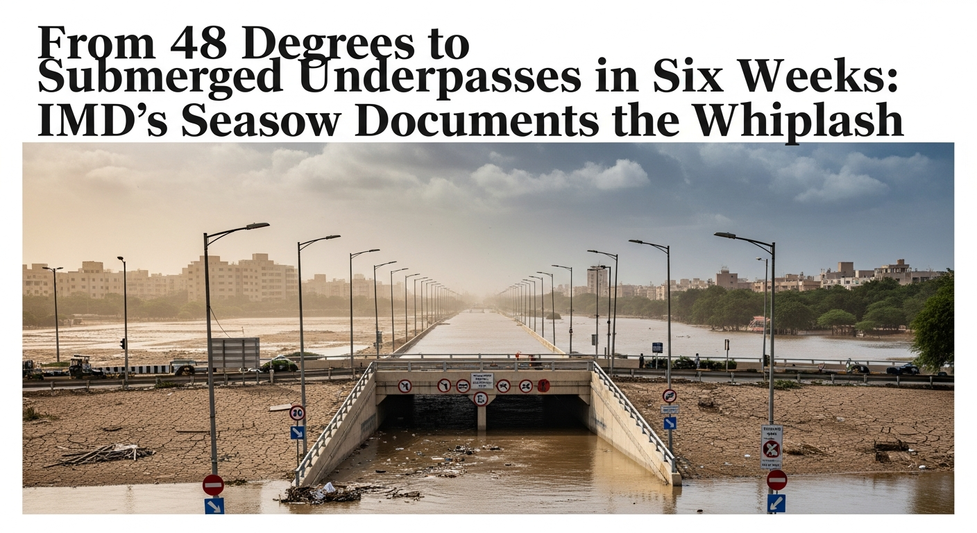 From 48 Degrees to Submerged Underpasses in Six Weeks: IMD's Season Review Documents the Whiplash