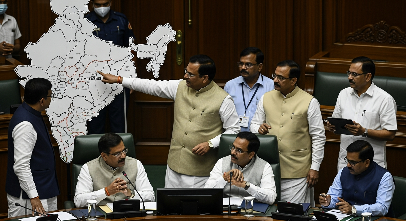 BJP Begins Its 2027 Build: Uttar Pradesh Unit Rejig Signals the Bihar Method Goes National