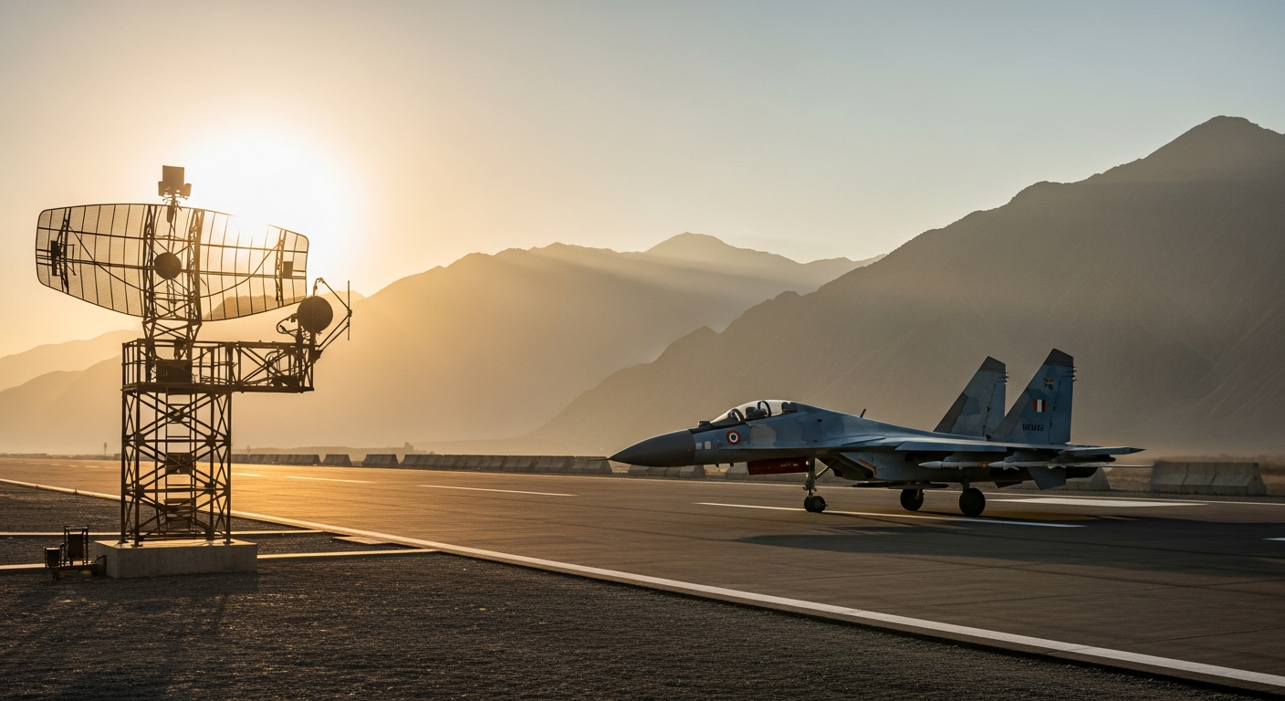 Nyoma Cleared for Full Fighter Operations: The World's Highest Combat Airfield Is Now Routine
