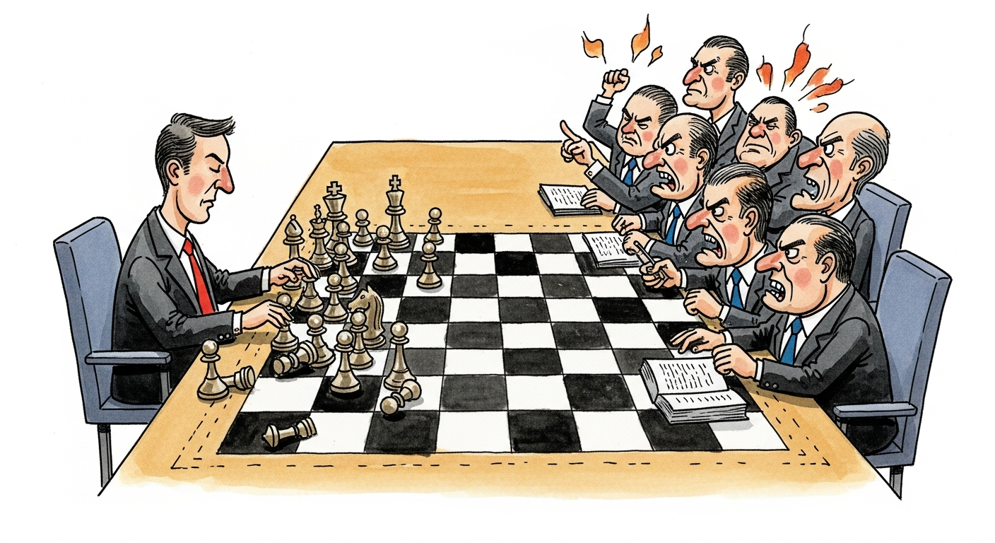 The Committee Win Nobody Scored: How the NDA's Floor Managers Turned a Two-Thirds Problem Into Process