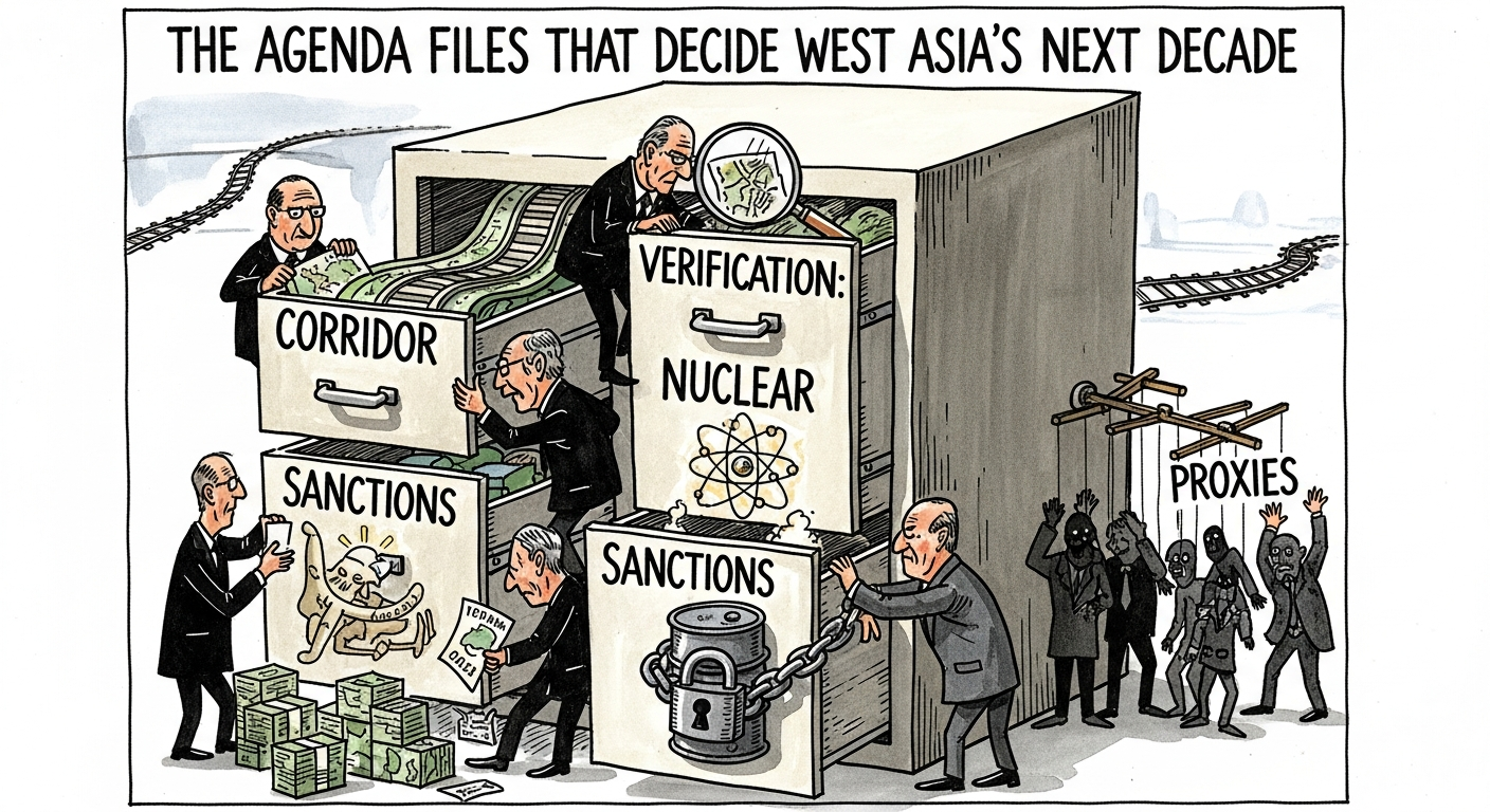 The Muscat Five: The Agenda Files That Decide West Asia's Next Decade