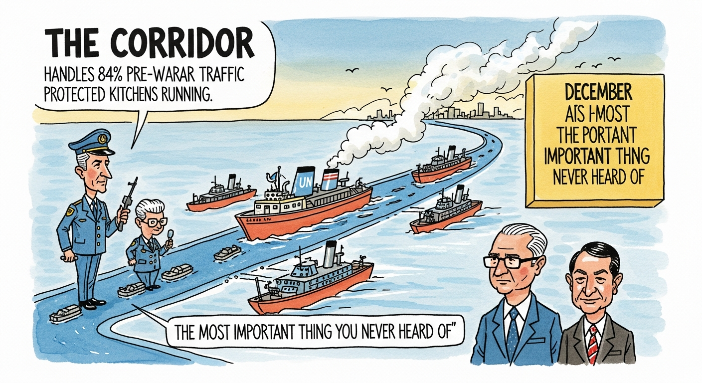 The Corridor, Explained: How a UN Shipping Lane Keeps Your Kitchen Running