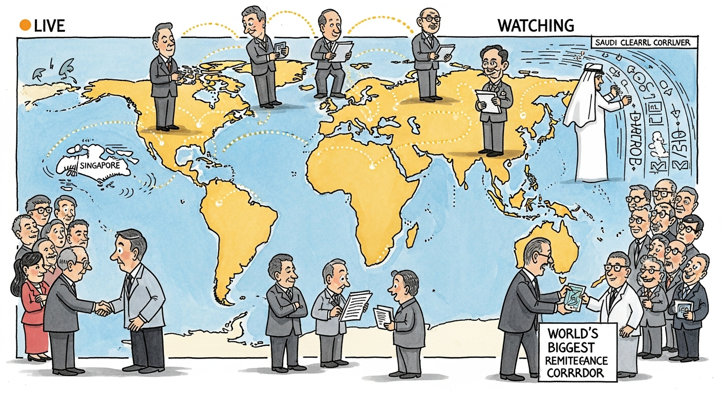 UPI's World Map: 7 Countries Live, 3 Signing, a Dozen Watching