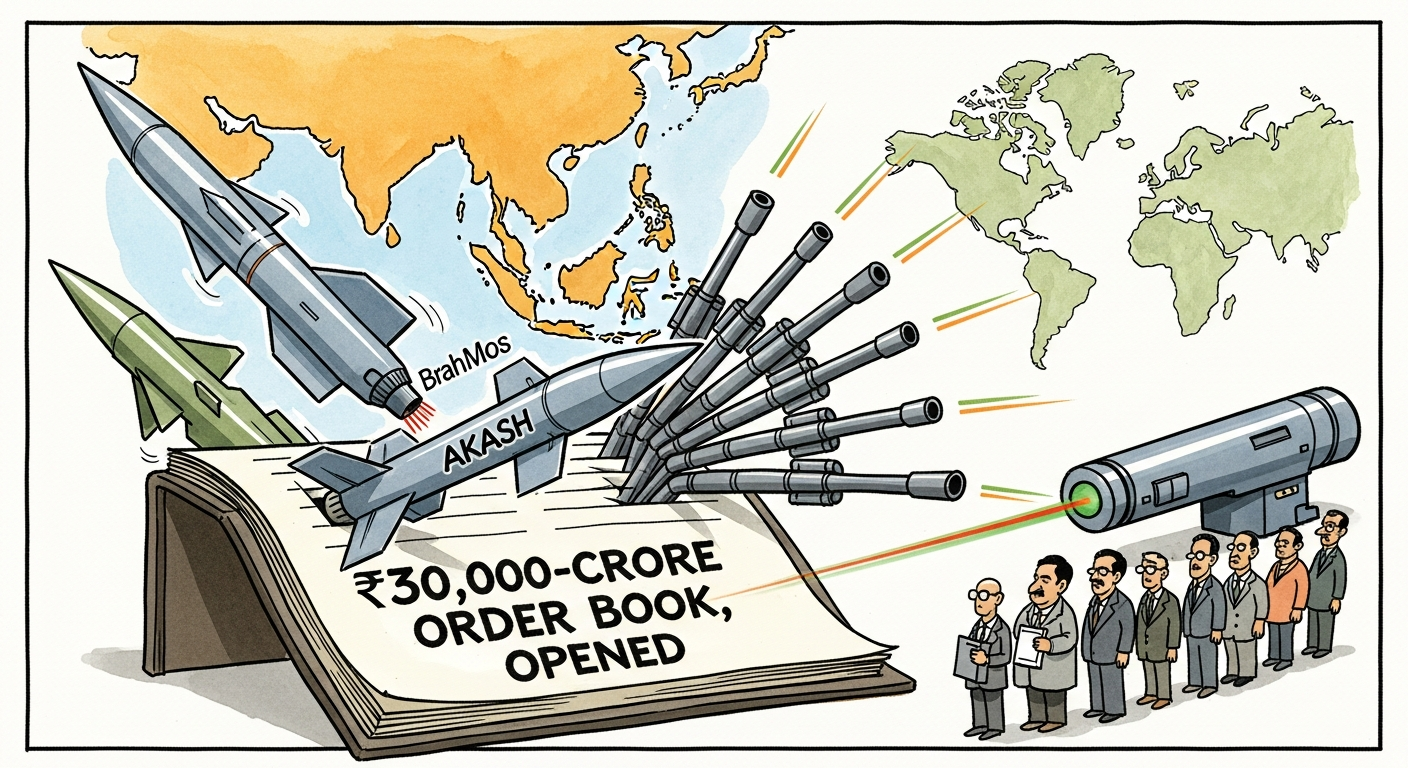 Who's Buying Indian Weapons? The ₹30,000-Crore Order Book, Opened