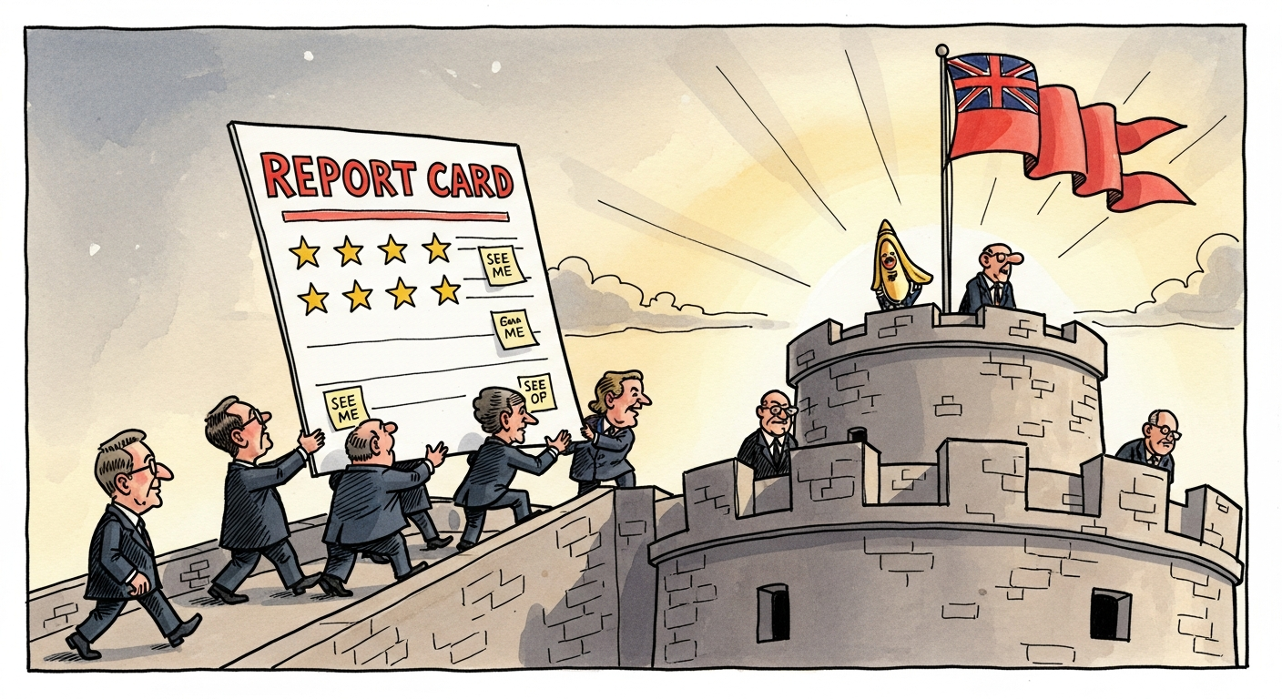 Three Weeks to the Red Fort: The Report Card the Government Wants to Read Out — and the One the Numbers Actually Support