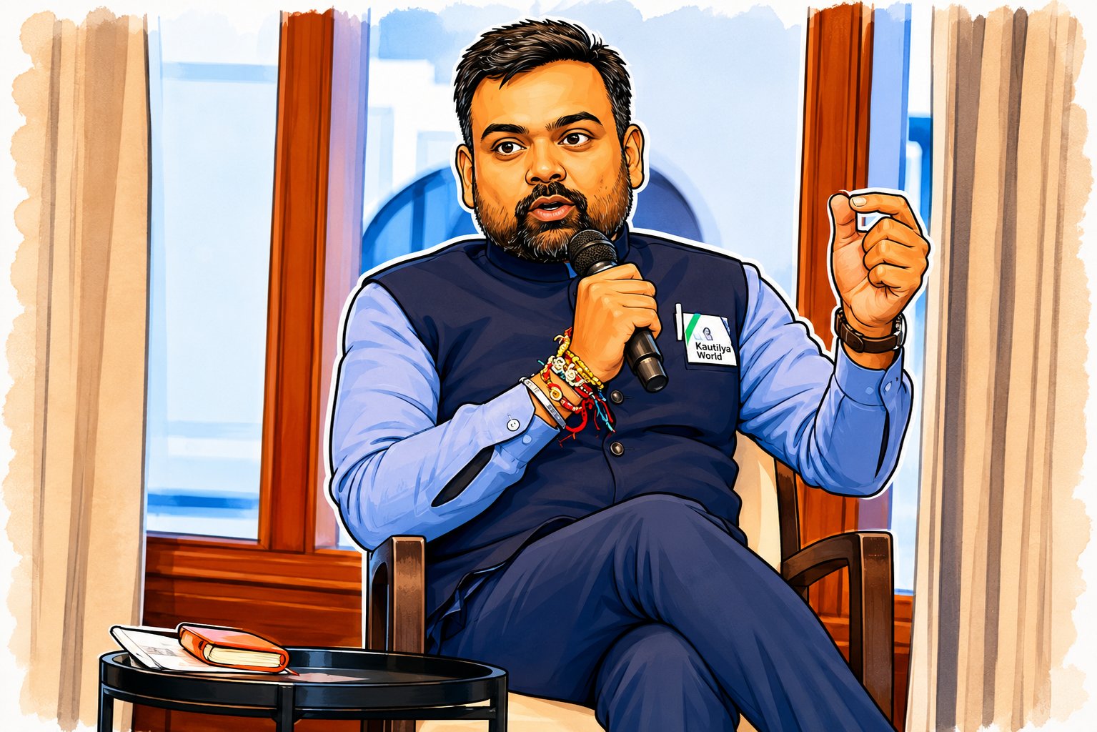 Guru Prakash Paswan: Bridging Academia, Politics for New India's Youth