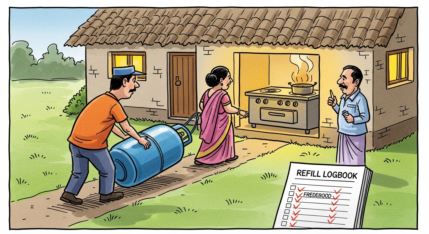 Ujjwala's Refill Test: The First Data Arrives From the Last-Mile Districts