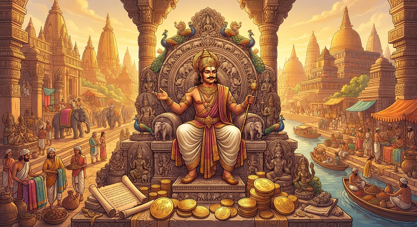 गुप्त साम्राज्य की वैश्य विरासत: आर्थिक समृद्धि से सांस्कृतिक और राजनीतिक उत्कर्ष की अमर गाथा