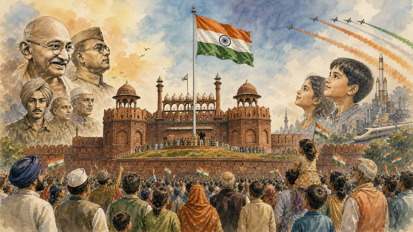 India Marks 80th Independence Day: Democratic Resilience and the Road to 2047