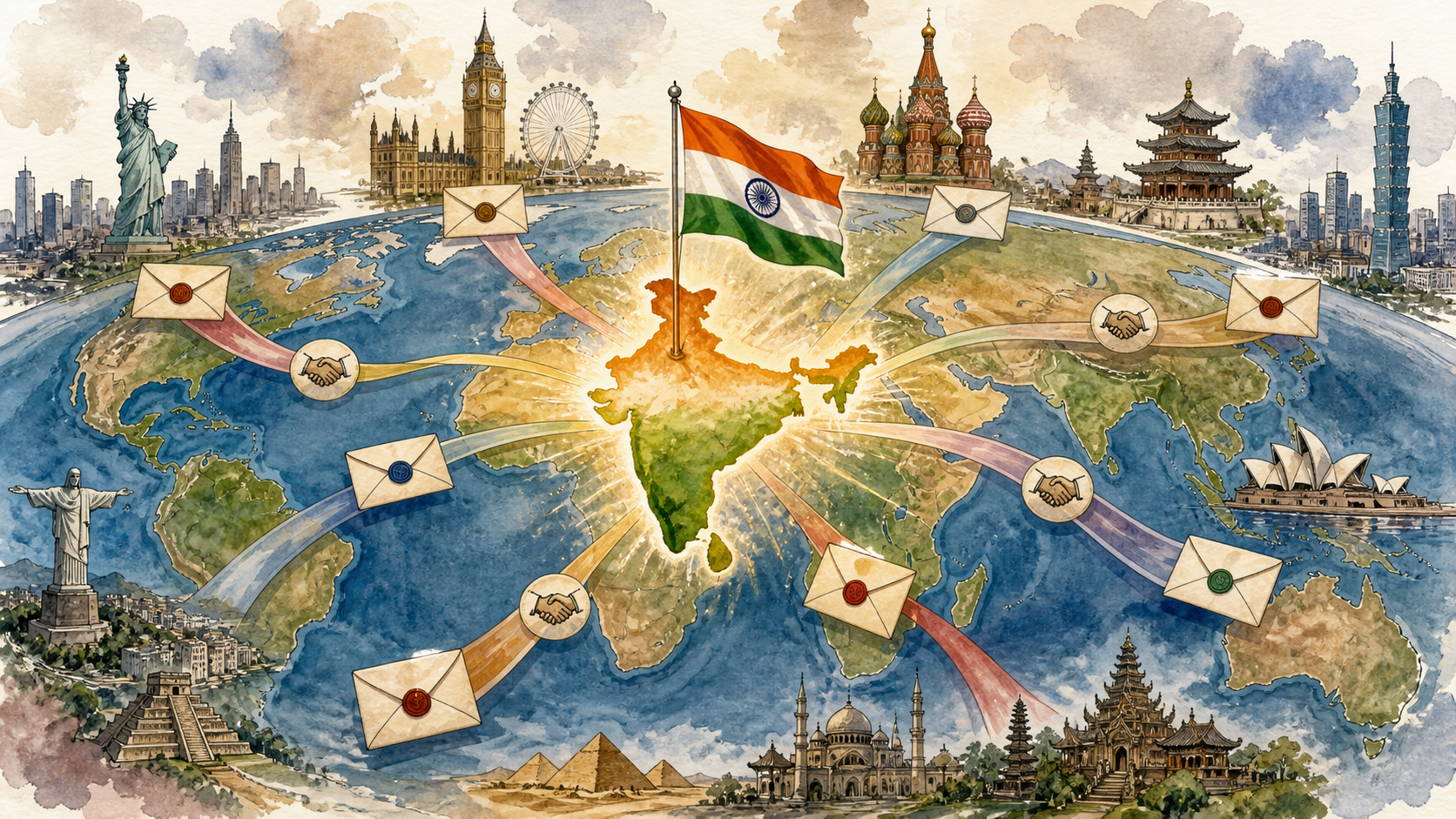 Strategic Resonance: What Diplomatic Greetings on India's 80th Independence Day Reveal