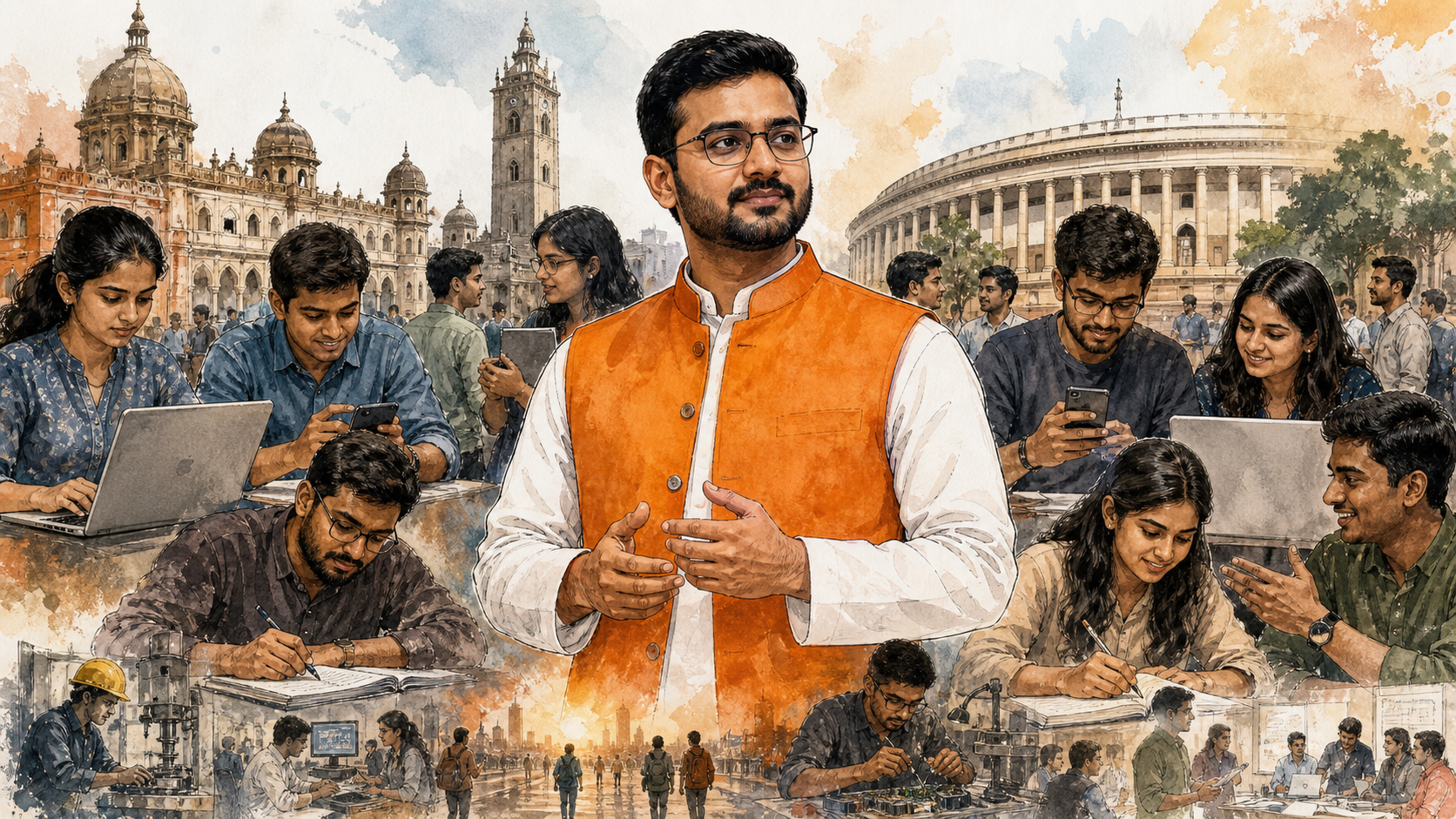 The Gen-Z Bet: Why the BJP Handed Its Youth Wing to Hemang Joshi