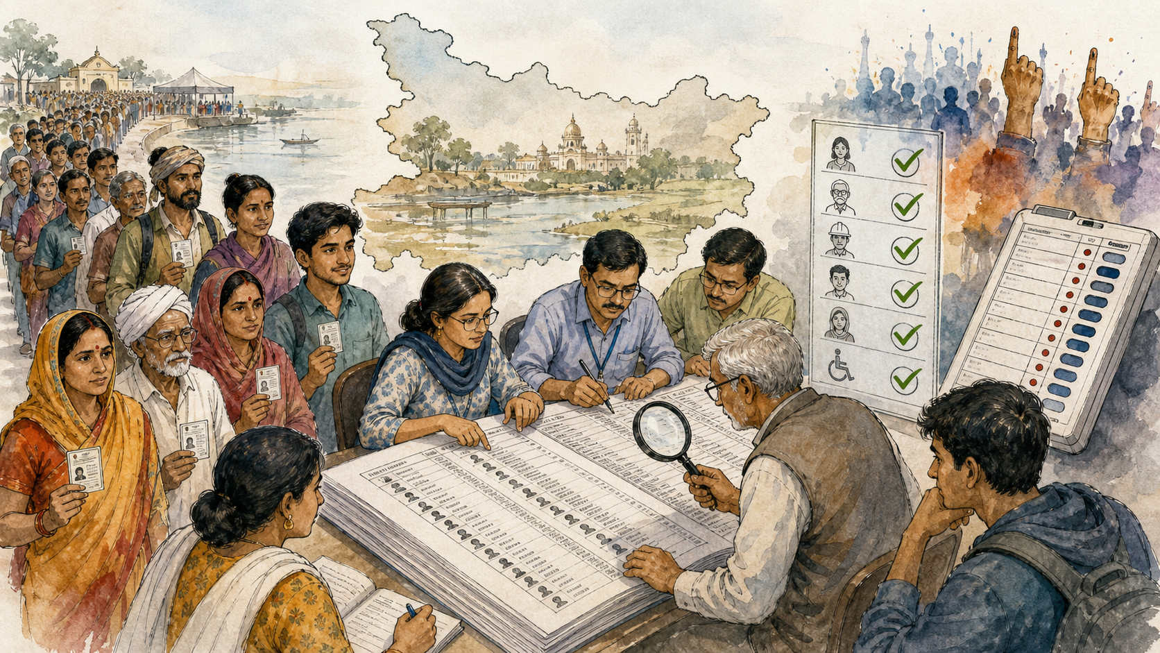 Evaluating Bihar Record Turnout and the Electoral Roll Purge Debate