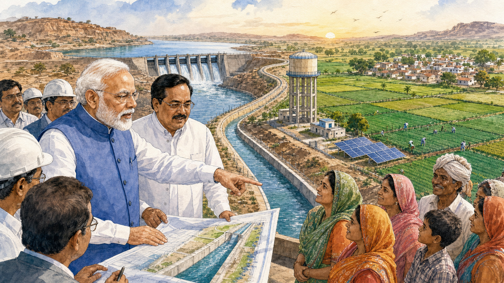 Ken-Betwa Enters the Delivery Era: Bundelkhand's Water Promise Must Be Measured Village by Village