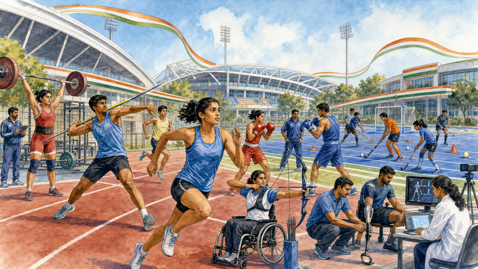 India Allocates Record ₹4,479.88 Crore for Sports Development