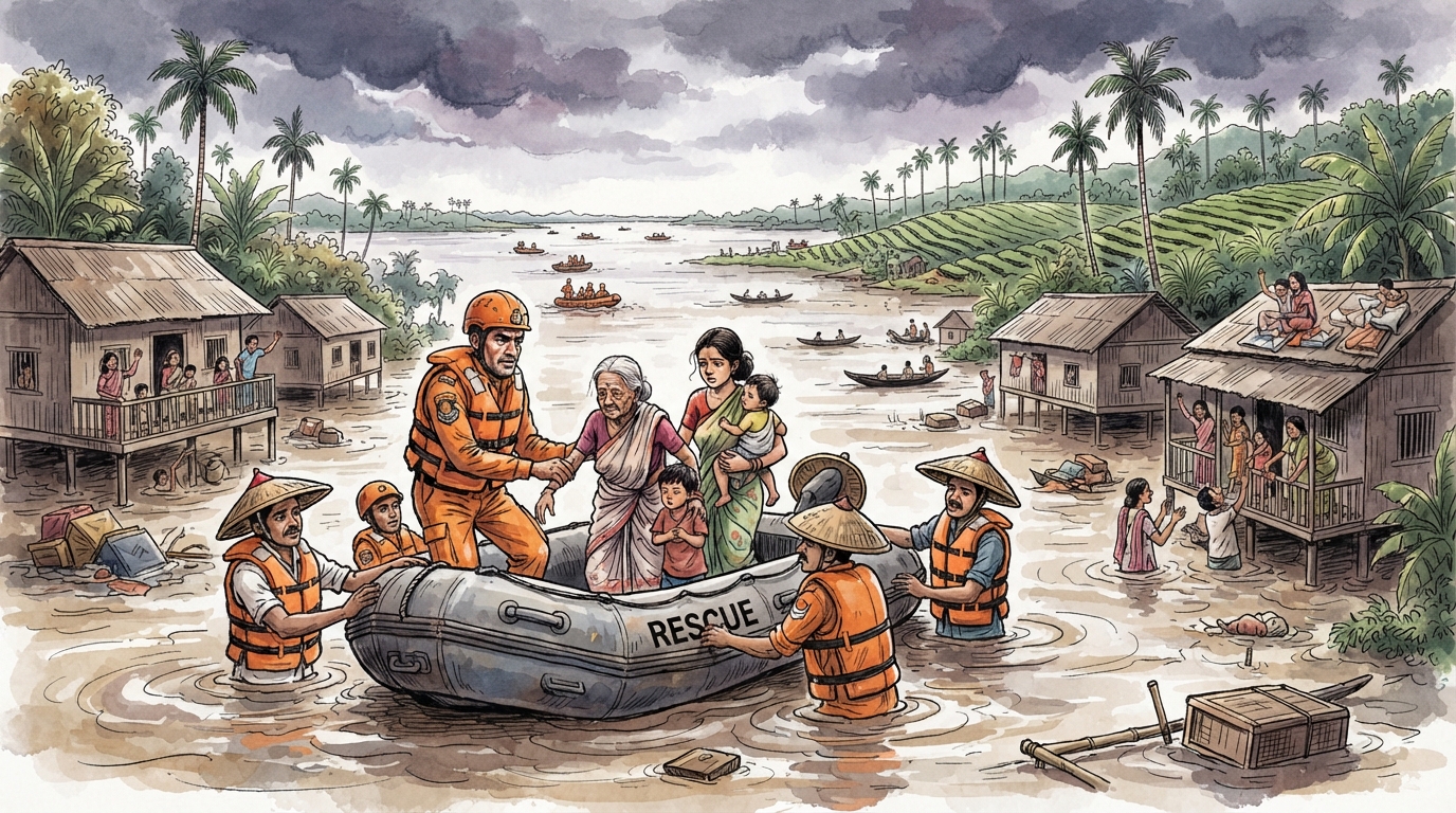 Assam’s Flood Emergency Demands Relief Today and Resilience for Tomorrow