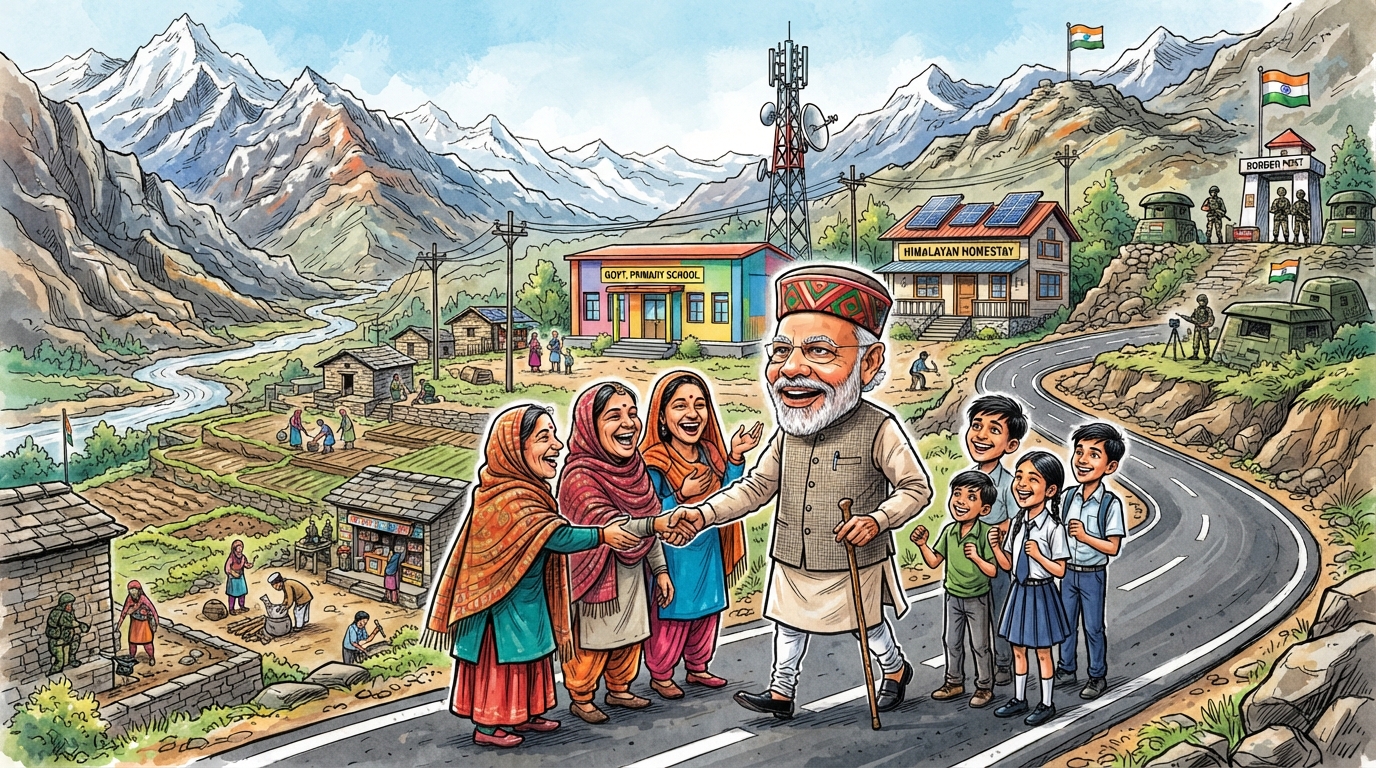 From Last Village to First Village: Development Is India’s Strongest Border Strategy
